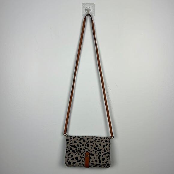 Street Level crossbody animal print purse - Picture 1 of 9